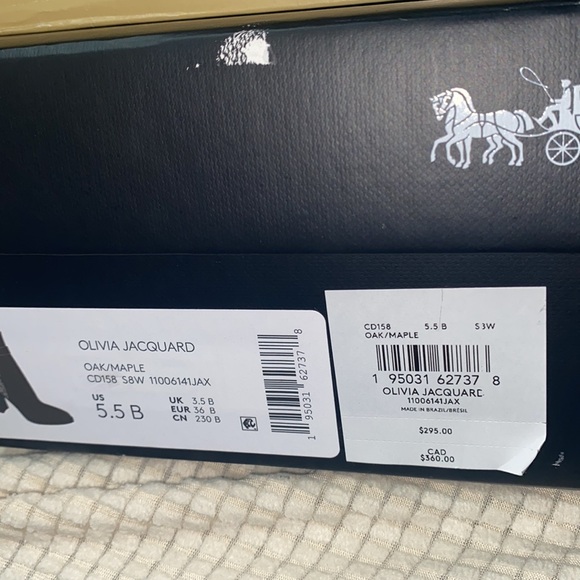 Coach Women’s Olivia Jacquard Bootie Size 5.5 - Picture 14 of 15